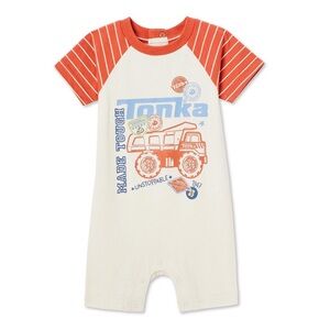 NWT 0/3 months Tonka Baby Boys' Romper